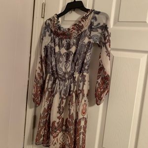 Off the shoulder dress